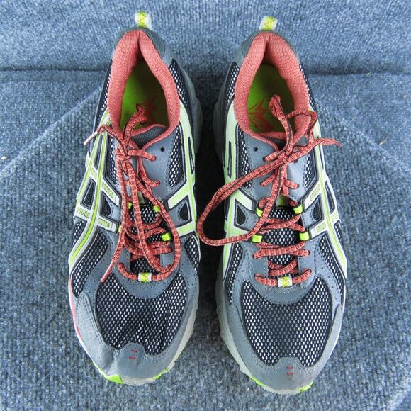 ASICS Kahana 6 Men Sneaker Shoes Size 8.5 Medium Gray Synthetic Lace Up - Picture 3 of 10
